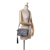 Secondhand Saint Laurent Medium Grain de Poudre Monogram Graphic Print Lou Camera Bag