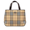 Burberry House Check Coated Canvas Tote Secondhand