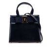 Ferragamo Leather Vara Bow Satchel Secondhand