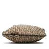 Fendi Zucchino Canvas Oyster Shoulder Bag Secondhand