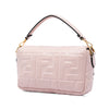 Fendi Mini Zucca Embossed Leather Baguette Satchel Secondhand
