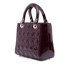 Dior Medium Patent Cannage Lady Dior Secondhand