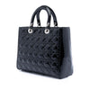 Dior Large Patent Cannage Lady Dior Secondhand