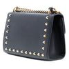 Gucci Small Pearl Studded Leather Padlock Crossbody Secondhand