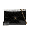 Chanel Jumbo XL Classic Patent Single Flap Secondhand