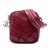 Chanel CC Jersey and Lambskin Scale Camera Bag Secondhand