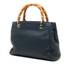 Gucci Small Calfskin Bamboo Shopper Satchel Secondhand