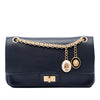 Chanel Calfskin Reissue 2.55 Medallion Nude Double Flap 225 Secondhand
