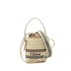Chloé Mini Calfskin Roy Logo Bucket Bag Secondhand