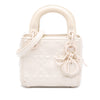 Dior Micro Ultra Matte Calfskin Cannage Diamond Motif Lady Dior Secondhand
