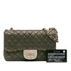 Secondhand Chanel Small Quilted Iridescent Calfskin Crystal Single Flap
