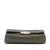 Secondhand Chanel Small Quilted Iridescent Calfskin Crystal Single Flap
