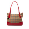 Secondhand Burberry Haymarket Check Canvas Tote