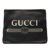 Gucci Medium Leather Logo Portfolio Clutch Secondhand