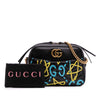 Gucci GG Marmont Matelasse Leather Gucci Ghost Crossbody Secondhand