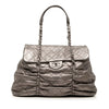 Chanel Quilted Metallic Lambskin Sharpei Flap Secondhand
