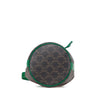 Celine Small Triomphe Coated Canvas Drawstring Bucket Bag Secondhand