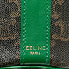 Celine Small Triomphe Coated Canvas Drawstring Bucket Bag Secondhand