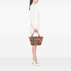 Burberry Small House Check Canvas Bridle Canterbury Tote Secondhand