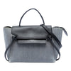 Celine Mini Striped Canvas and Leather Belt Bag Secondhand