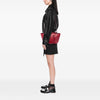 Valentino Small Leather Rockstud Trapeze Satchel Secondhand