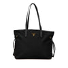 Prada Saffiano Trimmed Tessuto Tote Secondhand