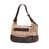 Burberry Haymarket Check Canvas Shoulder Bag Secondhand