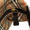 Burberry Haymarket Check Canvas Shoulder Bag Secondhand