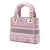 Dior Mini Embroidered Canvas Toile De Jouy Lady D Lite Secondhand