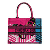 Dior Medium Embroidered Canvas Butterfly D Jungle Pop Book Tote Secondhand
