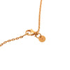 Hermès Small Rose Gold Plated Swift As de Coeur Pendant Necklace Secondhand