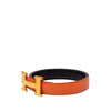 Hermès Box Calf Constance H Reversible Belt Secondhand