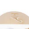 Chanel CC Quilted Lambskin Top Handle Round Vanity Case with Chain Secondhand