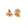 Secondhand Louis Vuitton Gold Plated Crazy in Lock and Essential V Push Back Earrings