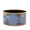 Hermès Extra Wide Brandebourgs Enamel Bangle 70 Secondhand
