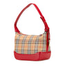 Burberry Haymarket Check Canvas Shoulder Bag Secondhand