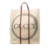 Gucci Canvas Ouroboros Vertical Tote Secondhand