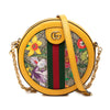 Gucci Mini GG Supreme Flora Ophidia Round Crossbody Secondhand
