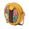 Gucci Mini GG Supreme Flora Ophidia Round Crossbody Secondhand