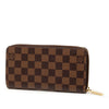 Louis Vuitton Damier Ebene Zippy Long Wallet Secondhand