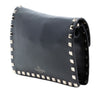 Valentino Small Leather Rockstud Flap Crossbody Secondhand