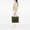 Prada Leather Trimmed Tessuto Tote Secondhand