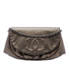 Chanel CC Metallic Caviar Half Moon Wallet on Chain Secondhand