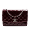 Chanel CC Quilted Patent Brilliant Wallet On Chain Secondhand