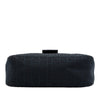 Fendi Zucchino Canvas Double Flap Shoulder Bag Secondhand