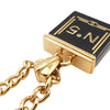 Chanel Gold Plated Resin No 5 Charm Bracelet Secondhand