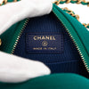 Chanel Tricolor Jersey CC Filigree Round Crossbody Secondhand