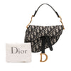 Dior Mini Oblique Canvas Saddle Bag Secondhand