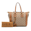 Gucci Medium GG Canvas Charm Satchel Secondhand