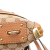 Gucci Medium GG Canvas Charm Satchel Secondhand
